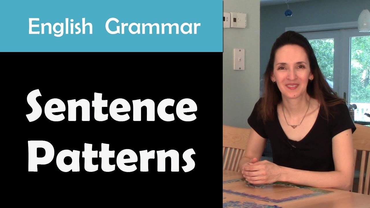 sentence patterns in english grammar